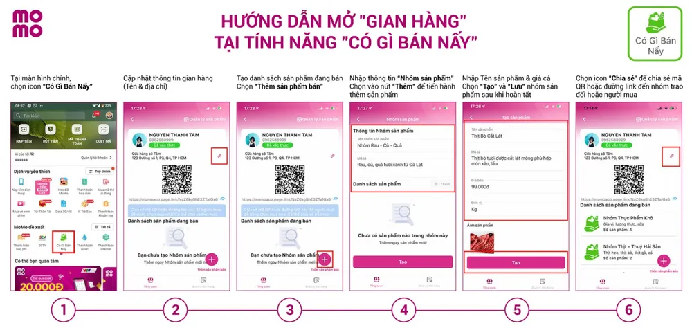 MoMo thêm tính năng “Có gì bán nấy” ảnh 1