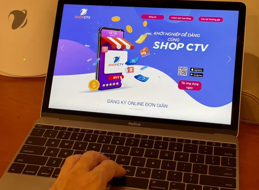 Mở shop 0 đồng cùng ứng dụng Shop CTV của VNPT ảnh 1