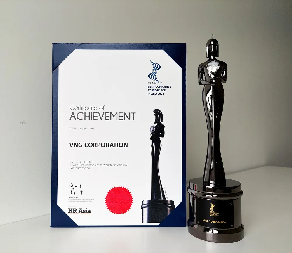 VNG lần thứ ba liên tiếp được vinh danh “Nơi làm việc tốt nhất Châu Á” ảnh 1