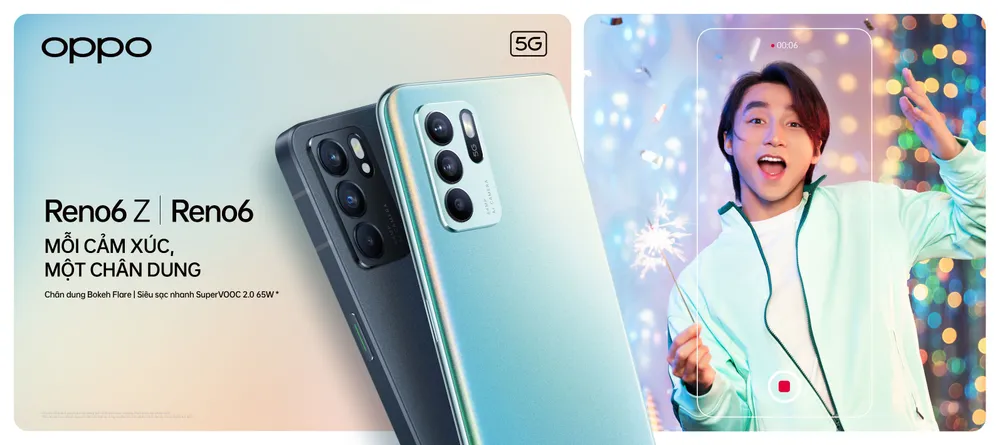 OPPO Reno6 Z 5G dẫn đầu phân khúc trong hai tháng 8 và 9-2021 ảnh 1