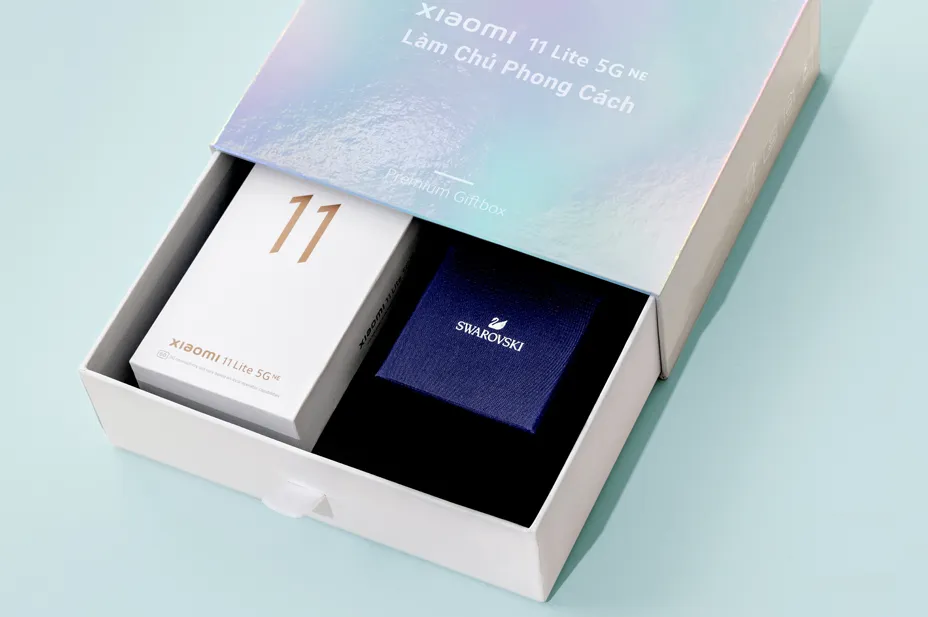 Xiaomi hợp tác cùng Swarovski: Xiaomi 11 Lite 5G NE phiên bản giới hạn ảnh 1