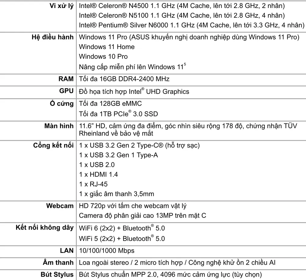 Laptop ASUS BR1100F với thiết kế siêu bền và tối ưu cho nhu cầu học tập ảnh 4