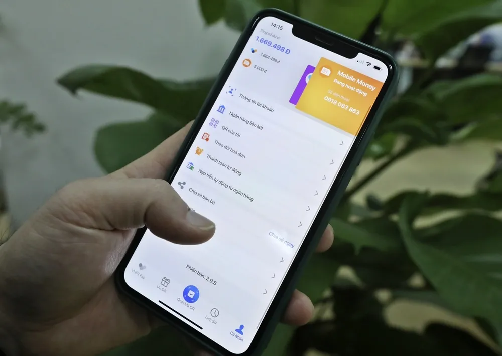 Mobile Money mang lại tiện dụng cho khách hàng