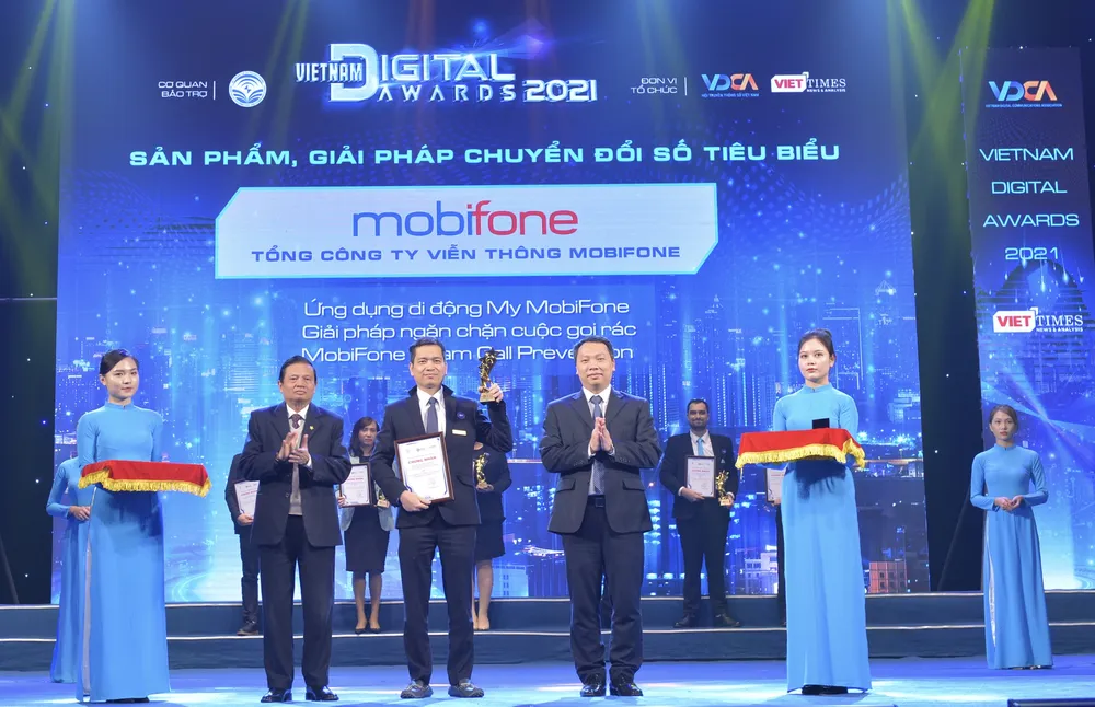 MobiFone nhận giải thưởng