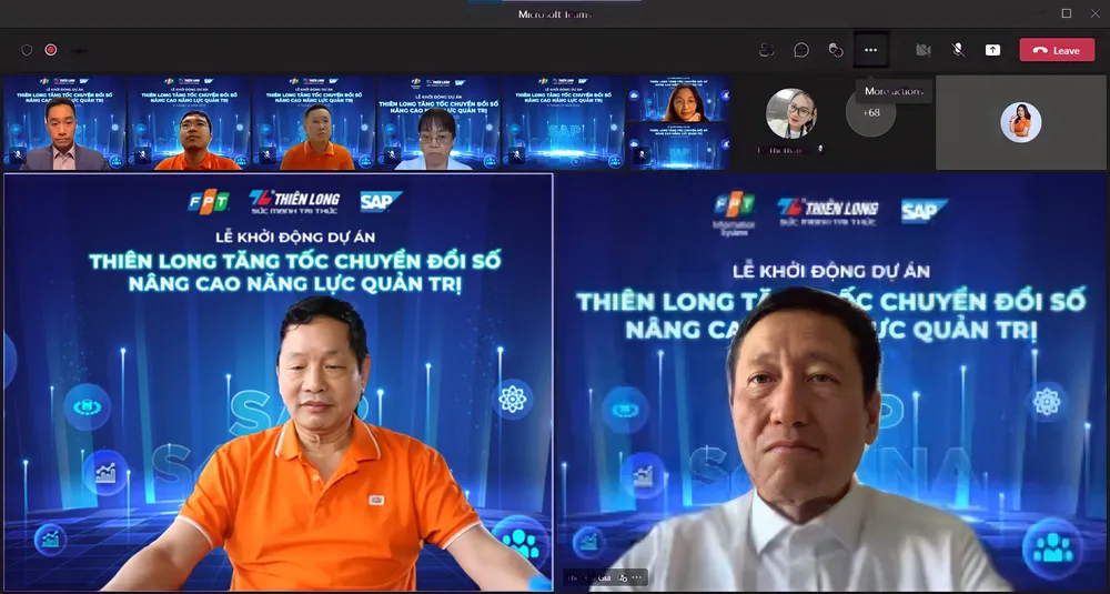 Thiên Long và FPT khởi động dự án chuyển đổi số 