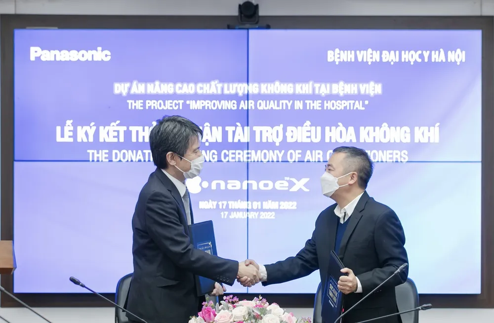 Panasonic đồng hành nâng cao chất lượng không khí tại bệnh viện ảnh 1