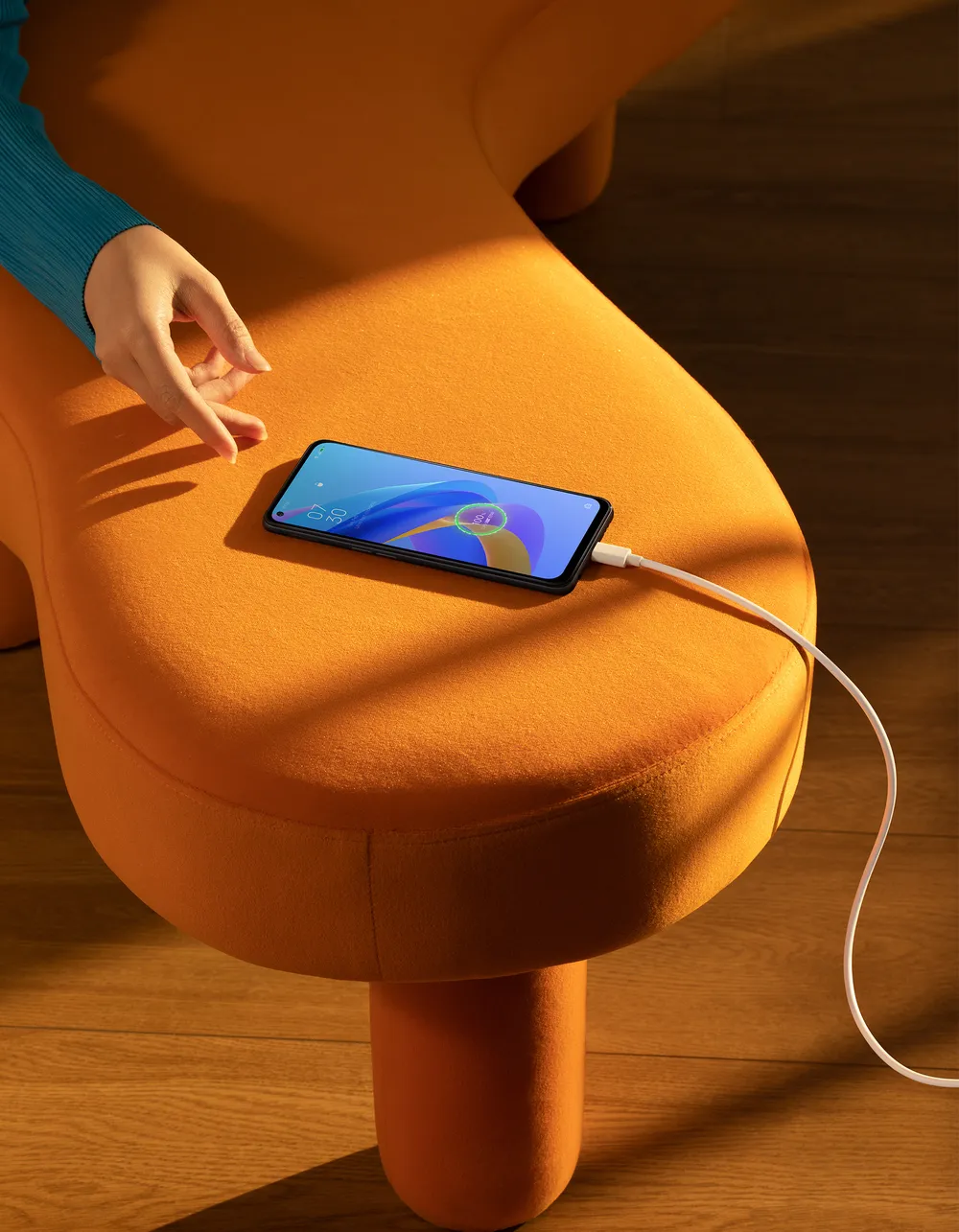 OPPO A76 - smartphone sạc nhanh nhất trong phân khúc, giá gần 6 triệu đồng  ​ ảnh 1