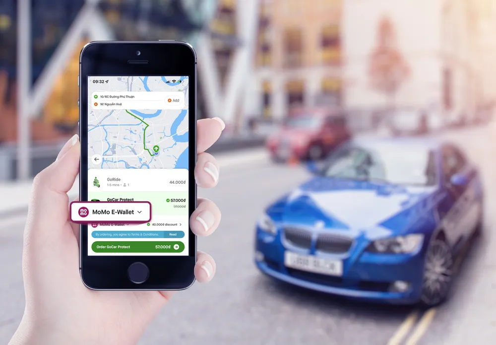 Dùng ví MoMo để thanh toán cho các dịch vụ trên ứng dụng Gojek  ​ ảnh 1