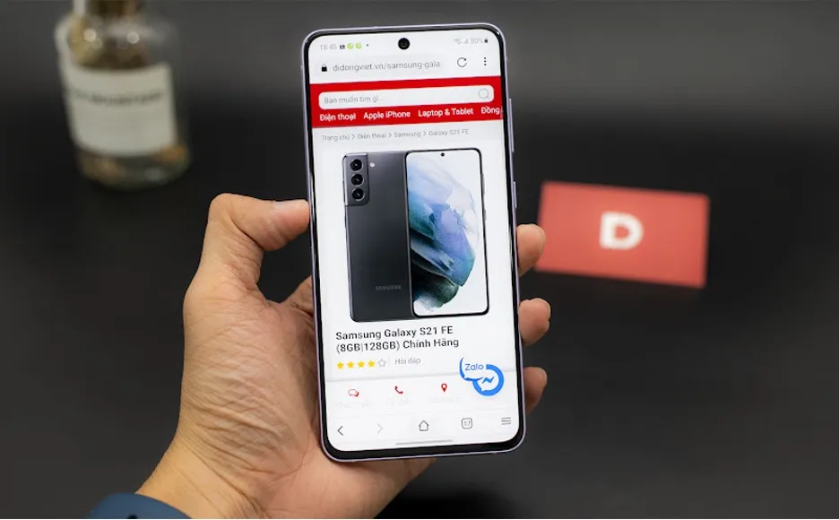 Samsung Galaxy S21 FE cập nhật giá bán mới rẻ hơn cả Galaxy A ảnh 1