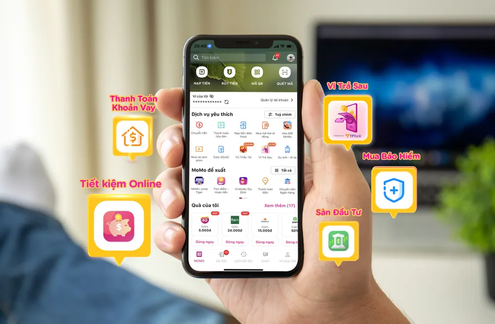 Dich vụ Tài chính - Bảo hiểm trên MoMo ngày càng tiện lợi