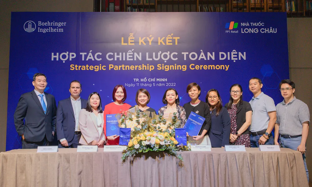 FPT Long Châu ký kết hợp tác chiến lược với Boehringer Ingelheim  ​