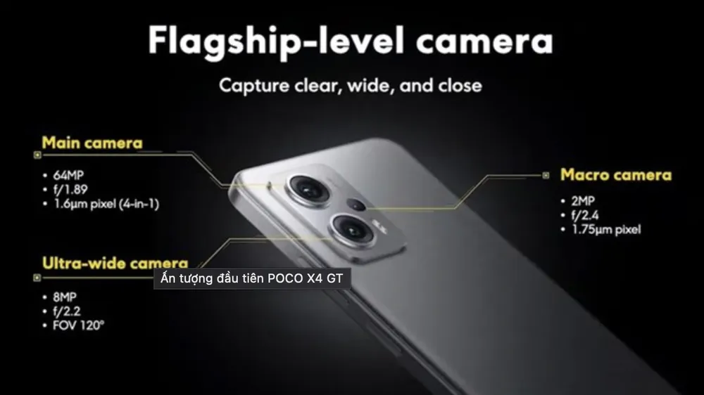 POCO X4 GT cùng bộ vi xử lý mạnh mẽ ảnh 2