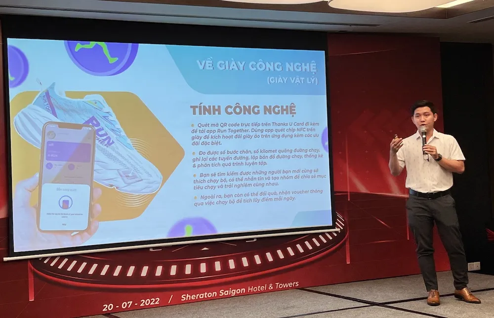 RUN Together Việt Nam giới thiệu giày thể thao gắn chip  ​ ảnh 2