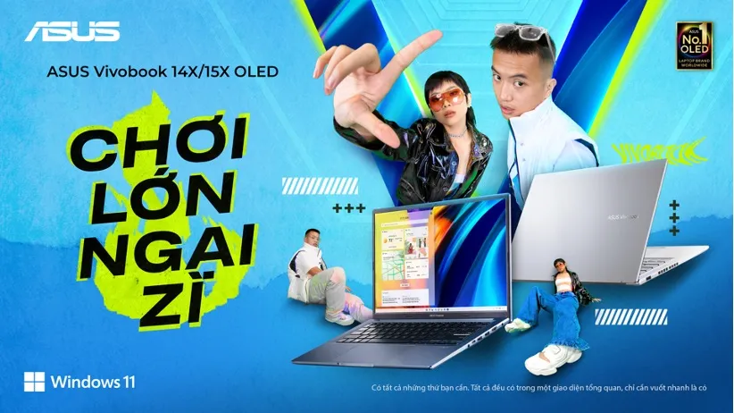Vivobook 14X và 15X OLED của ASUS đã “lên kệ” tại thị trường Việt Nam ảnh 1