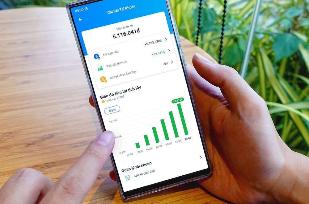 Tài Khoản Tích Lũy trên ZaloPay nâng tỷ suất sinh lời lên đến 6%/năm ảnh 1