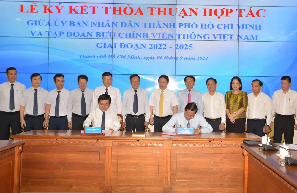 TPHCM và VNPT hợp tác xây dựng đô thị thông minh  ảnh 2