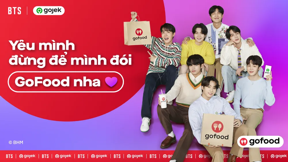 Ra mắt chiến dịch BTS - Gojek tại Việt Nam ảnh 1