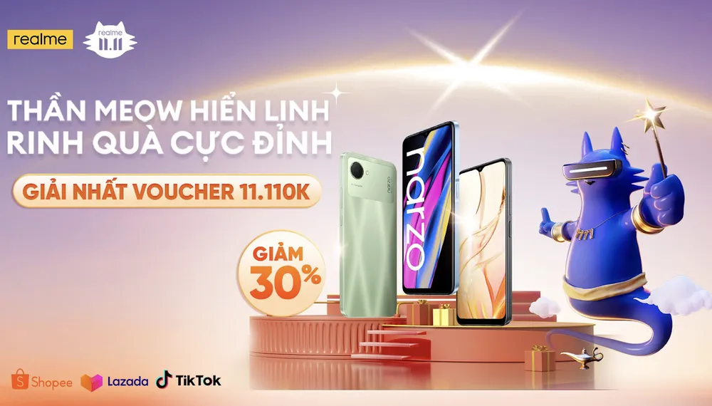 realme giảm 30% nhiều sản phẩm công nghệ ảnh 1