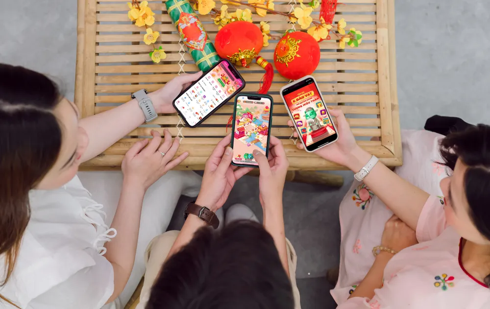 MoMo mong muốn tạo nên không khí Tết vui vẻ qua Lắc Lắc Xì