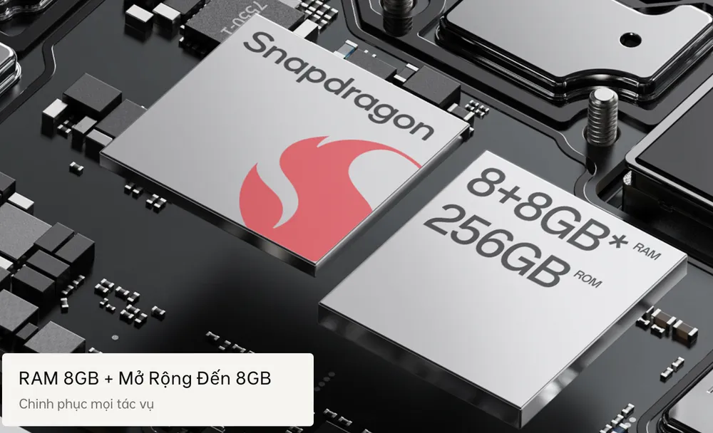 Ngoài ra, Reno8T 5G còn có thêm mở rộng RAM đến 8GB để đa nhiệm mượt mà hơn, cho mọi tác vụ diễn ra nhanh chóng