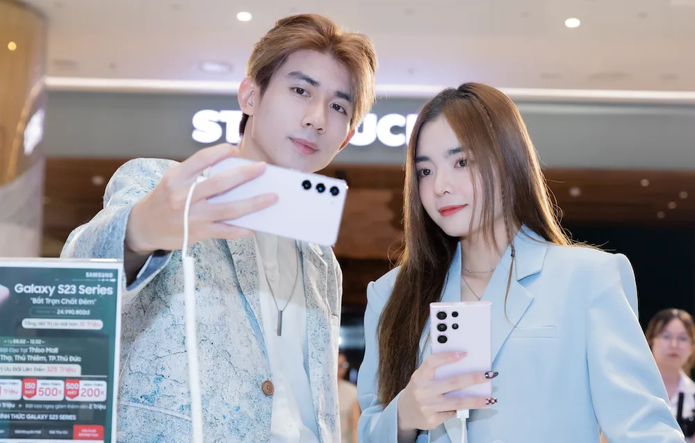 Trải nghiệm Galaxy S23 series tại sự kiện