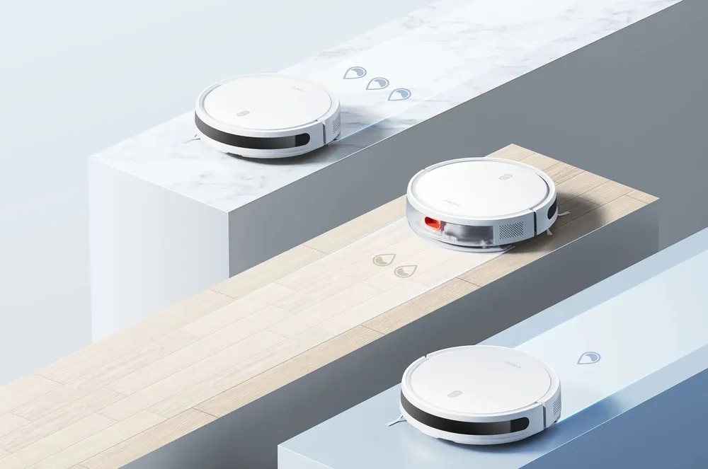 Với pin dung lượng 2.600mAh, Xiaomi Robot Vacuum E10 có thể hoạt động liên tục trong 110 phút ở chế độ tiêu chuẩn (hút bụi và lau nhà)