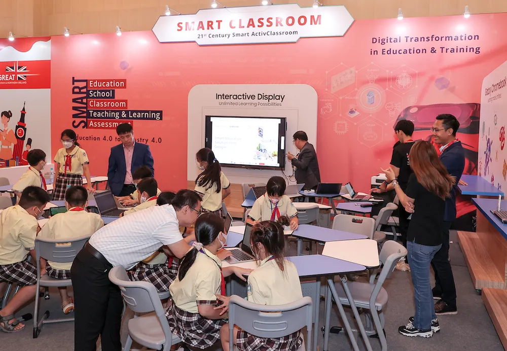 Triển lãm của Samsung tại BESS Việt Nam 2023 hướng đến học sinh