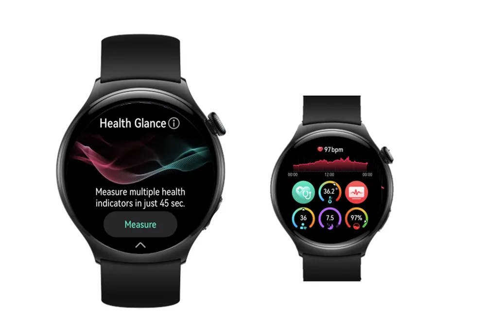 So với thế hệ tiền nhiệm, HUAWEI WATCH 4 có trọng lượng nhẹ hơn 13% và mỏng hơn 10.3%, mang lại cảm giác đeo thoải mái hơn. Đồng hồ có viền máy mỏng hơn và kích thước màn hình to hơn, cho phép hiển thị nhiều nội dung so với trước So với thế hệ tiền nhiệm, HUAWEI WATCH 4 có trọng lượng nhẹ hơn 13% và mỏng hơn 10.3%, mang lại cảm giác đeo thoải mái hơn. Đồng hồ có viền máy mỏng hơn và kích thước màn hình to hơn, cho phép hiển thị nhiều nội dung so với trước