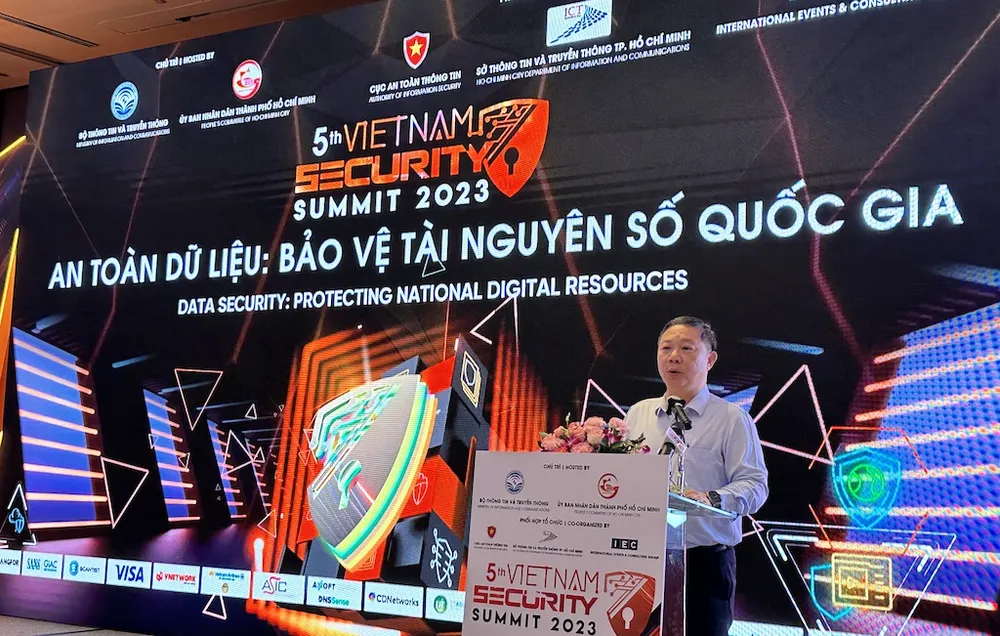 Phó Chủ tịch UBND TPHCM Dương Anh Đức phát biểu tại sự kiện