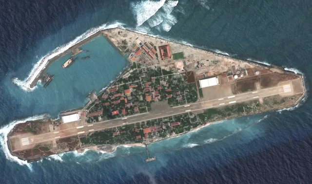 Apple Maps hiển thị hình ảnh cờ Việt Nam tại Trường Sa rất rõ ràng