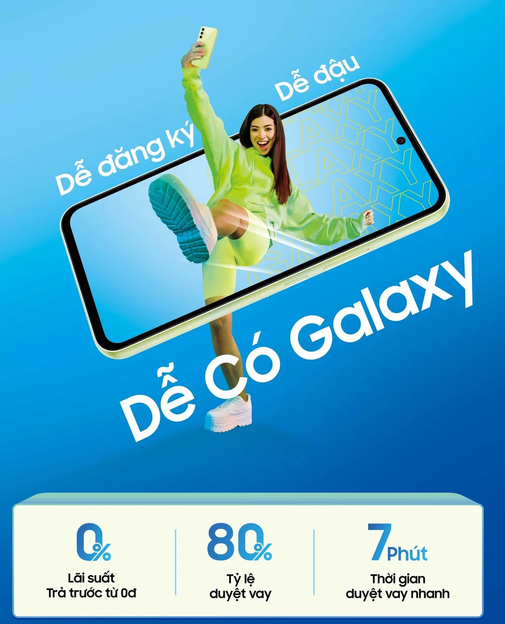 Dễ dàng mua sắm Smartphone Galaxy bằng Samsung Finance+ Dễ dàng mua sắm Smartphone Galaxy bằng Samsung Finance+