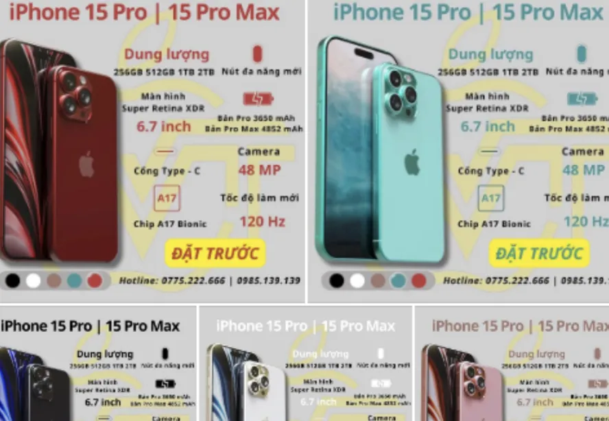 Nhiều dân buôn di động đã bắt đầu nhận đặt cọc iPhone mới