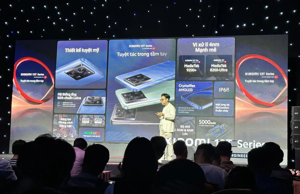 Xiaomi giới thiệu dòng điện thoại thông minh Xiaomi 13T Series