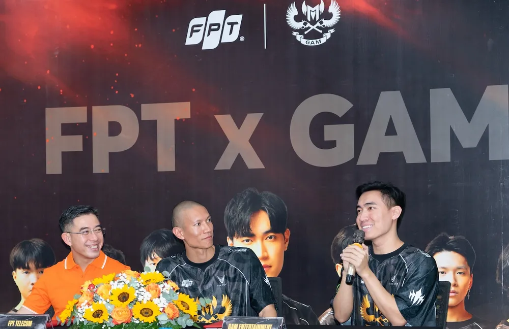 Tuyển thủ GAM Levi chia sẻ tại sự kiện.jpg