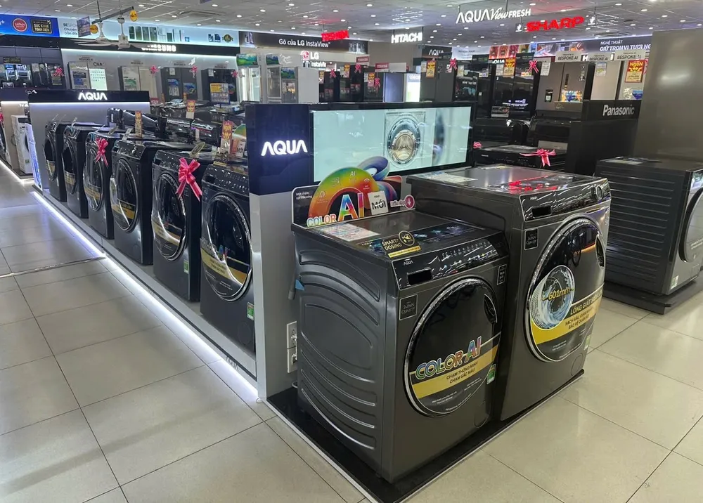 Máy giặt 11kg AQUA tại hệ thống Điện Máy Xanh
