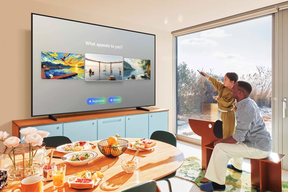 Samsung mang đến nhiều tính năng hữu ích khi đưa AI vào TV