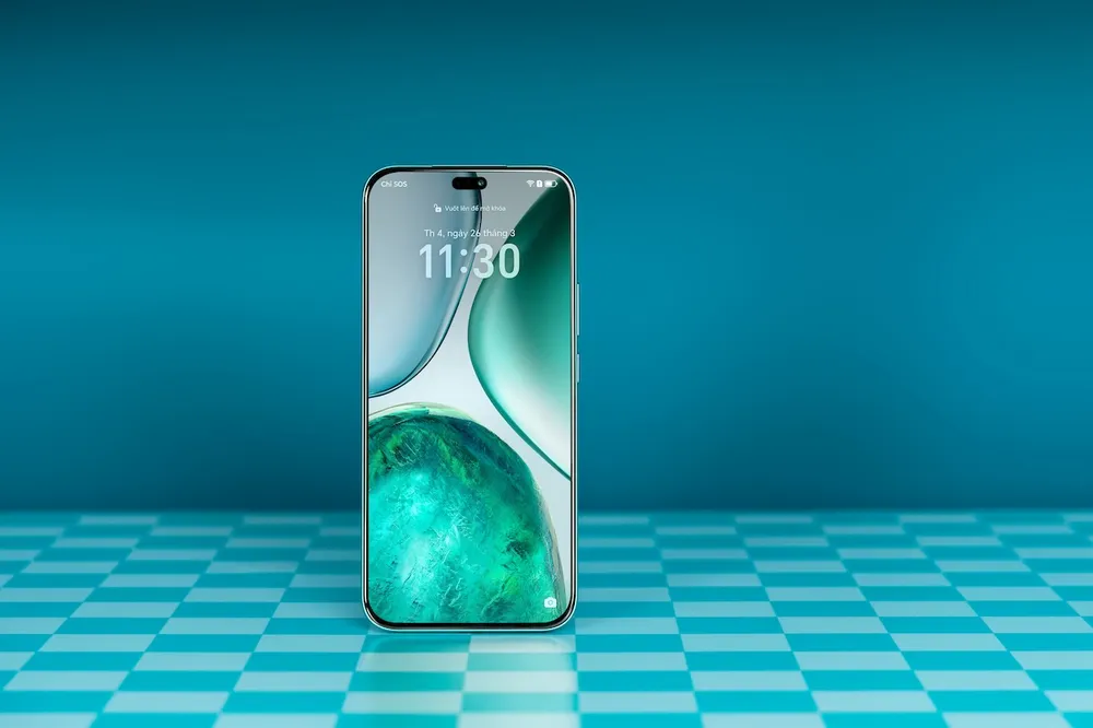 HONOR X8c có màn hình AMOLED 6,7 inch, độ phân giải cao 2412×1080, cùng tốc độ làm mới 120Hz siêu mượt.jpg