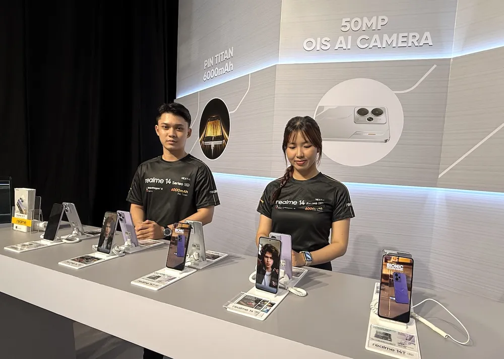 realme đã ra mắt sản phẩm realme 14T 5G và realme 14 5G tại thị trường Việt Nam