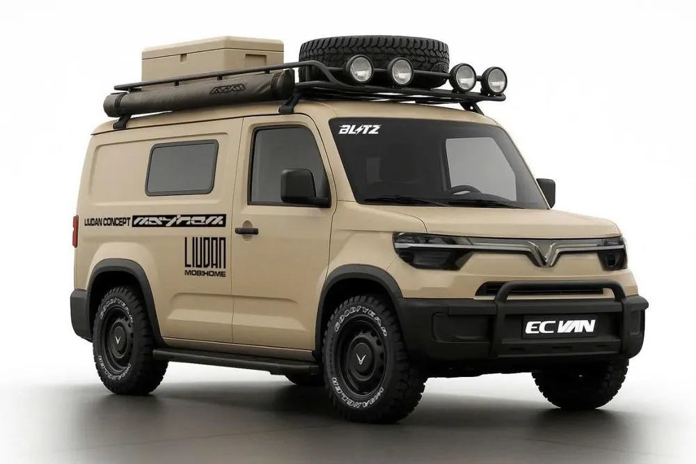 Xe tải điện EC Van với mức giá cạnh tranh trong phân khúc xe chở hàng