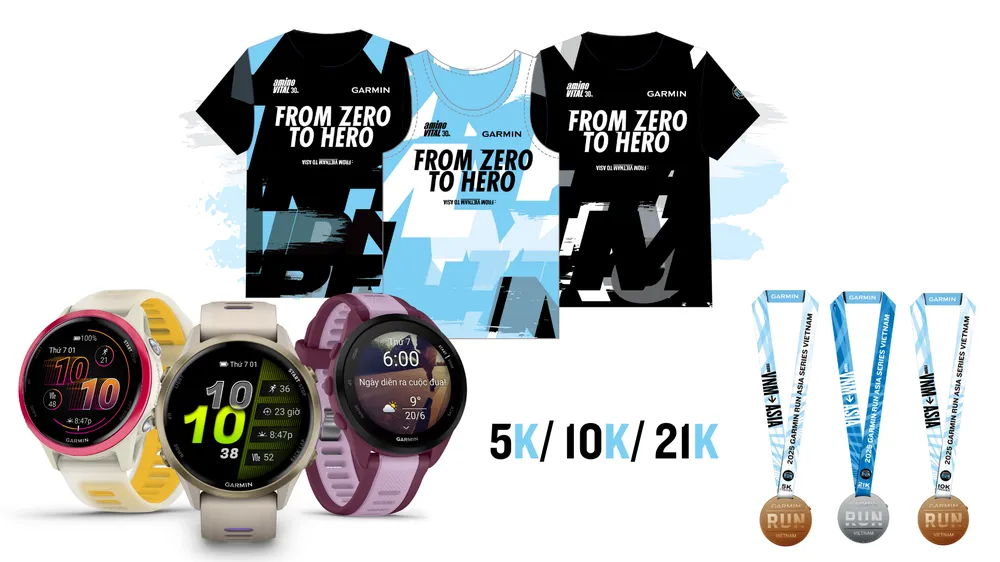 Garmin Run Asia Series năm nay sẽ được tổ chức tại TPHCM