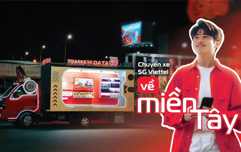 Chuyến xe 5G của Viettel đang hiện diện tại Cần Thơ