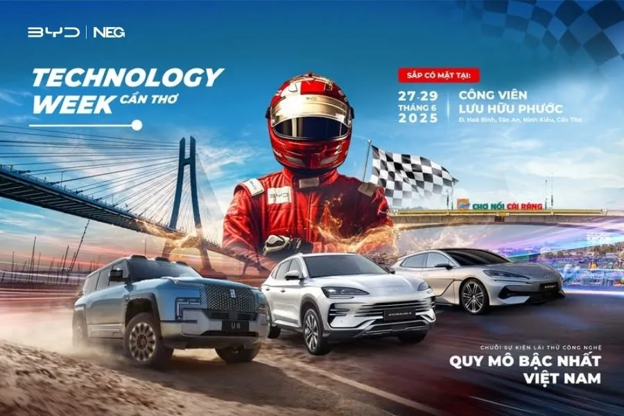BYD Technology Week còn là không gian để người dùng hiểu hơn về xu hướng di chuyển của tương lai.