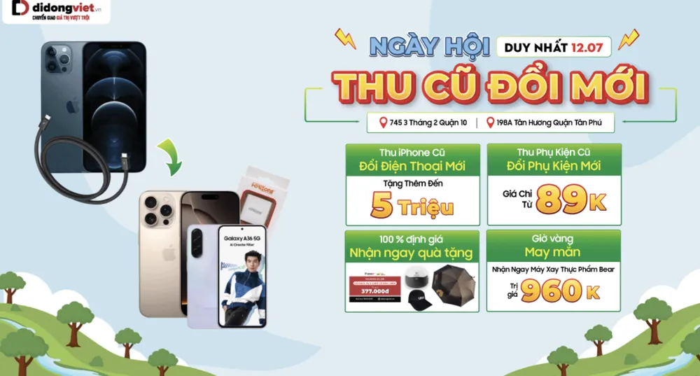 “Ngày hội Thu cũ - Đổi mới” với nhiều ưu đãi hấp dẫn