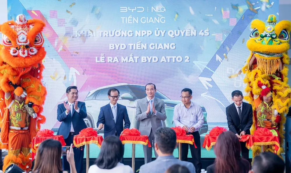 BYD khai trương showroom 4S lớn nhất tại tỉnh Đồng Tháp