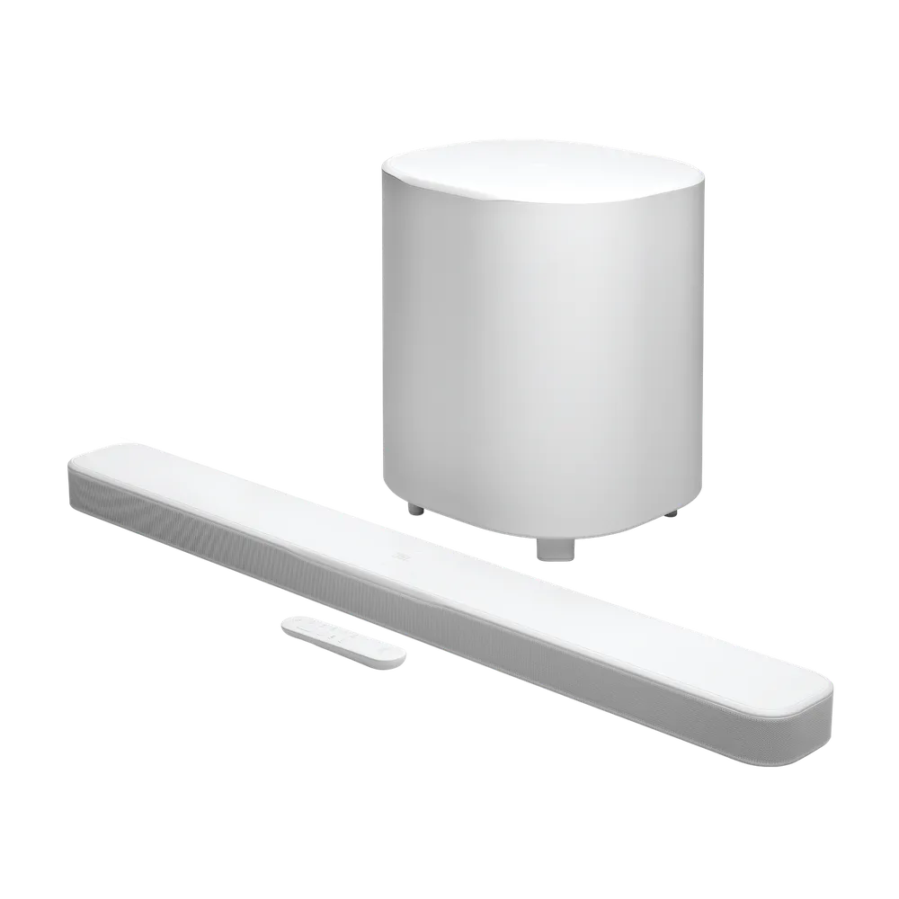 JBL Bar 500MK2 với phiên bản loa thanh màu trắng thanh lịch lần đầu tiên được JBL ra mắt