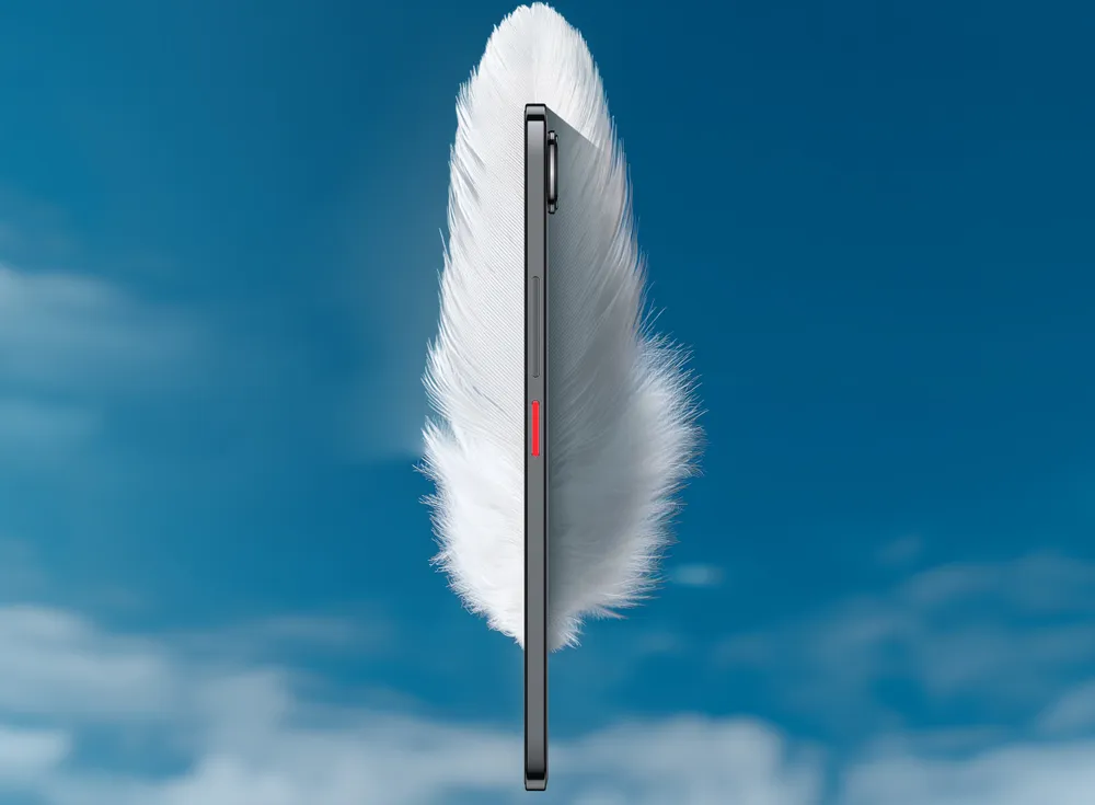 nubia Air mỏng chỉ 5,9mm và chỉ nặng 172g.