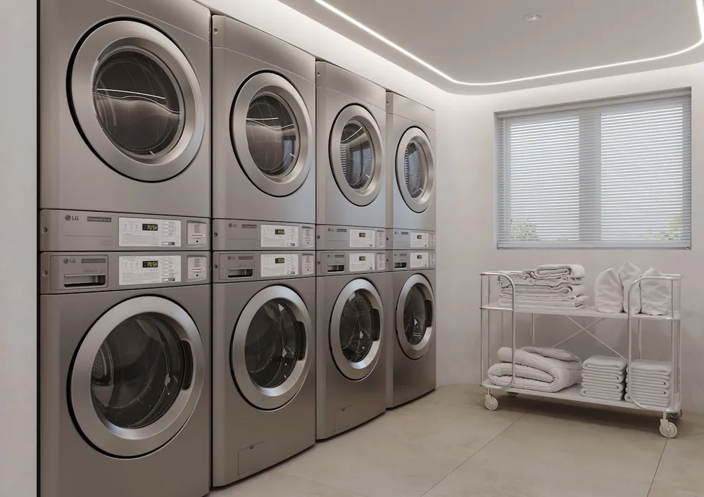 LG Electronics ra mắt máy giặt công nghiệp LG DD coin type