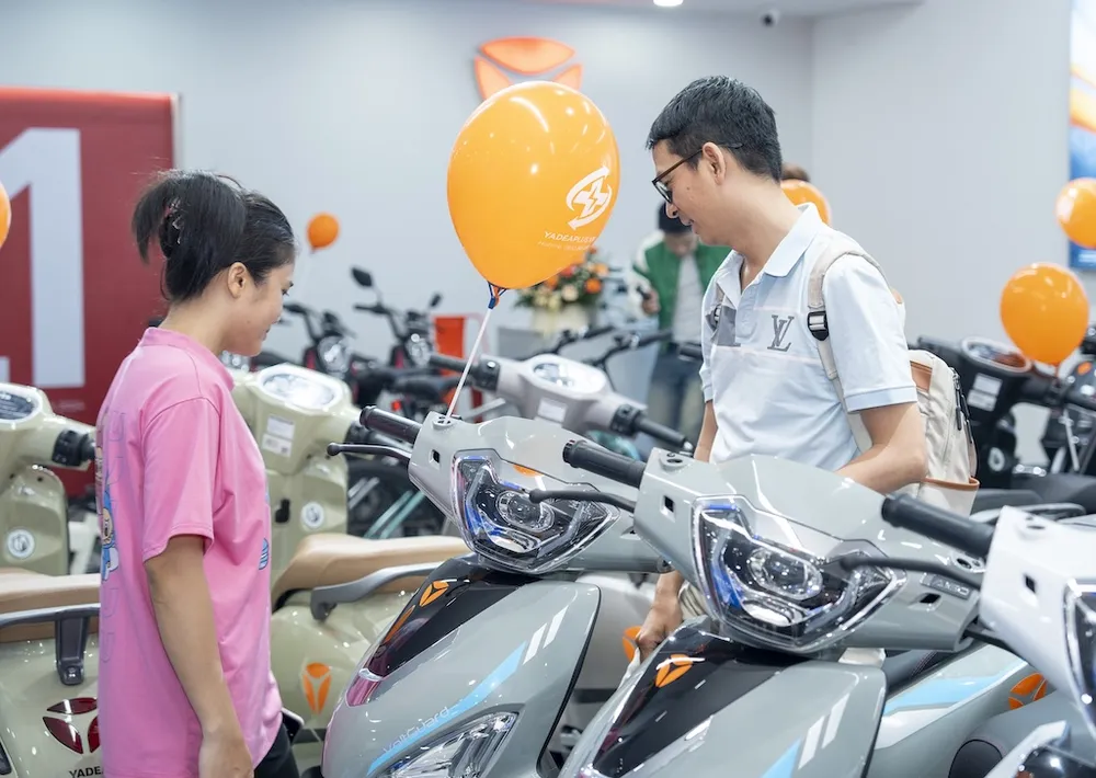 Mẫu xe Yadea Velax được nhiều khách hàng tin chọn