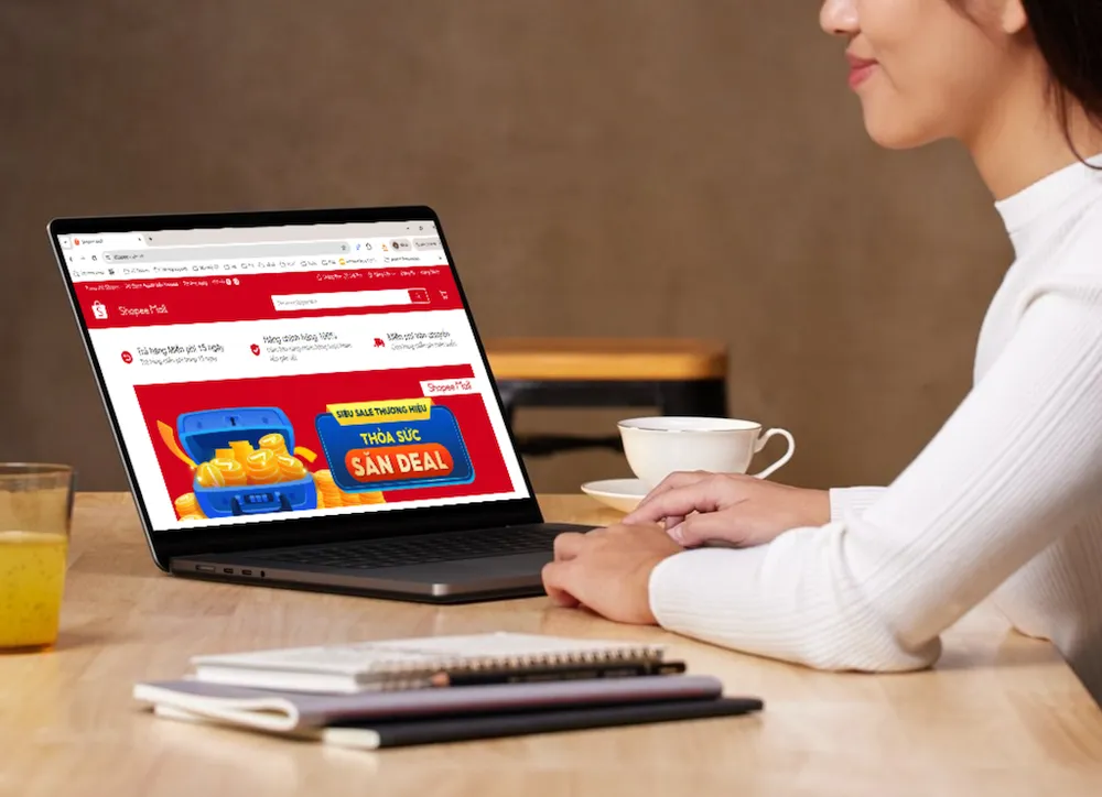 Gian hàng Shopee Mall ghi nhận tăng trưởng dịp 12-12.