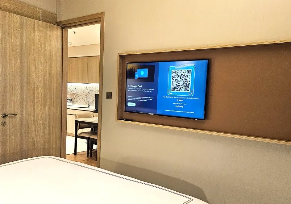 Dòng TV khách sạn Samsung HU8000F tạo ra chuẩn mực mới cho trải nghiệm giải trí trong phòng